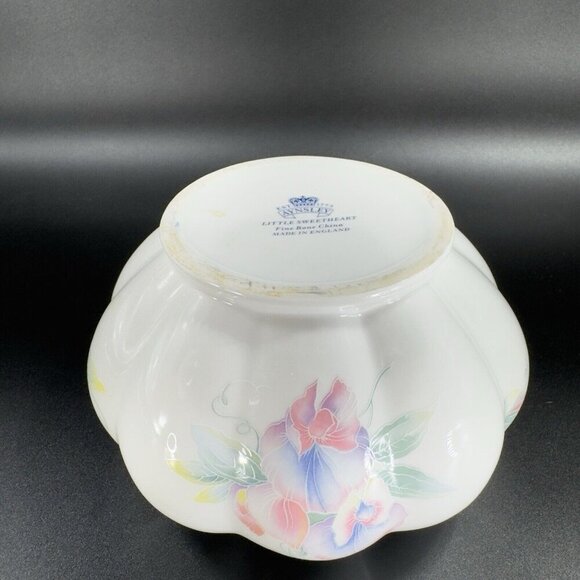 1984 Aynsley Little Sweetheart Fine Porcelain Bone China England Bowl Dish VTG - Picture 13 of 16